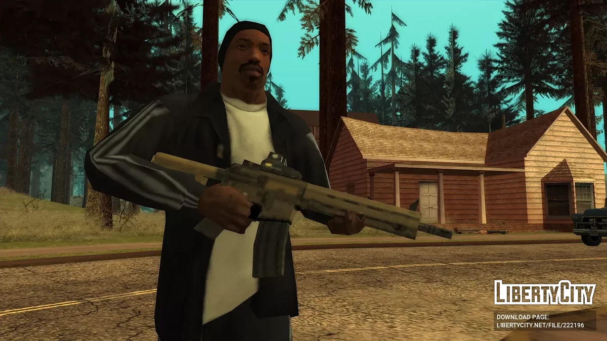 HK416 (SA-Style) / GTA San Andreas