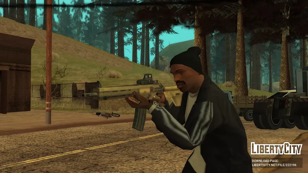 HK416 (SA-Style) / GTA San Andreas