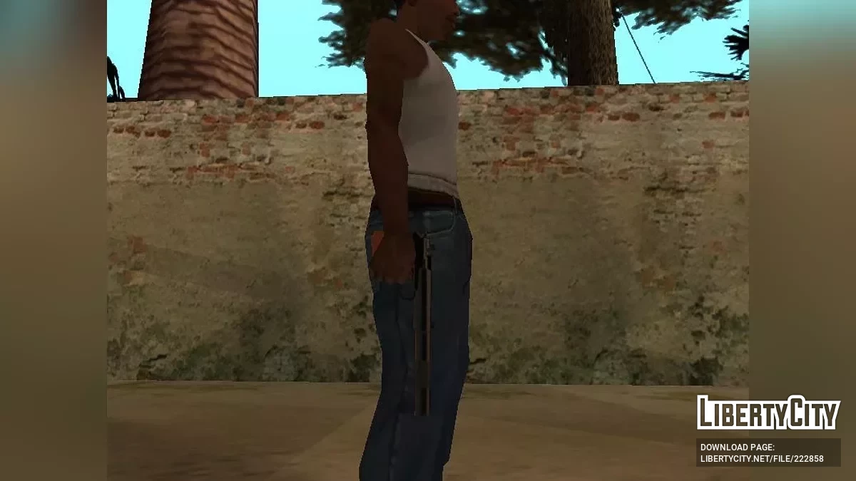 Пистолет Бесшумный / GTA San Andreas