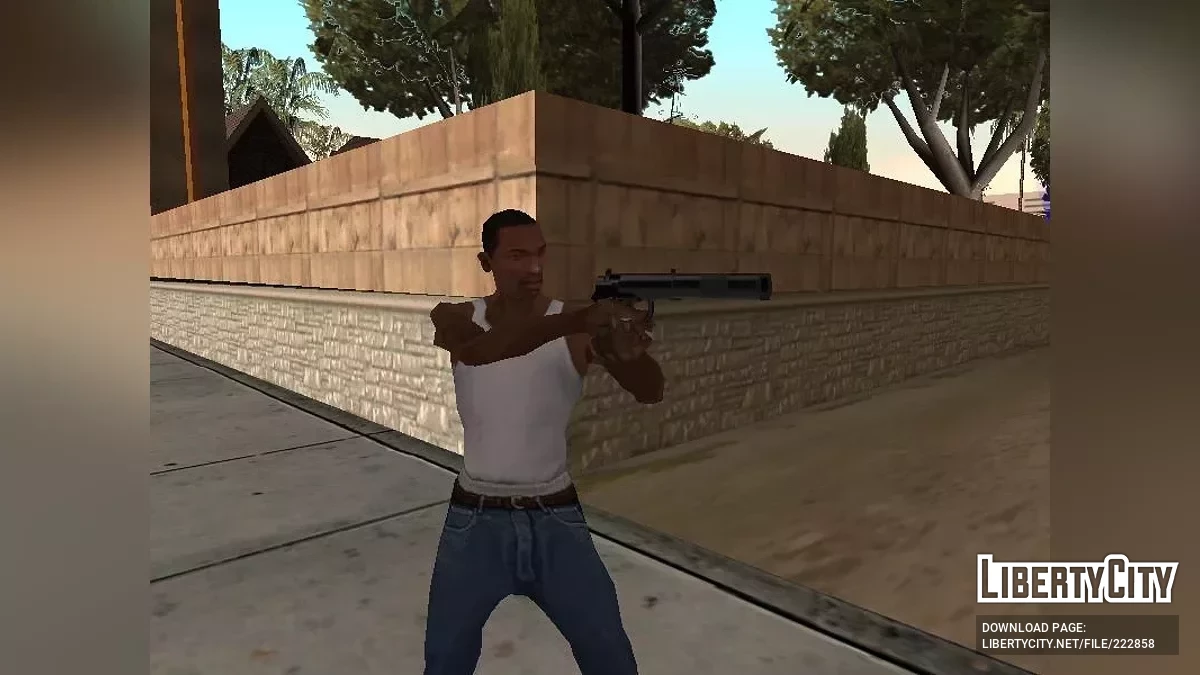 Пистолет Бесшумный / GTA San Andreas
