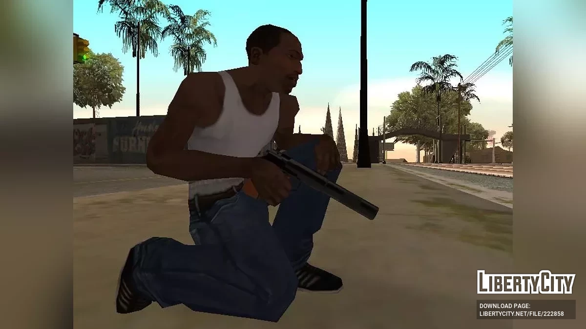 Пистолет Бесшумный / GTA San Andreas
