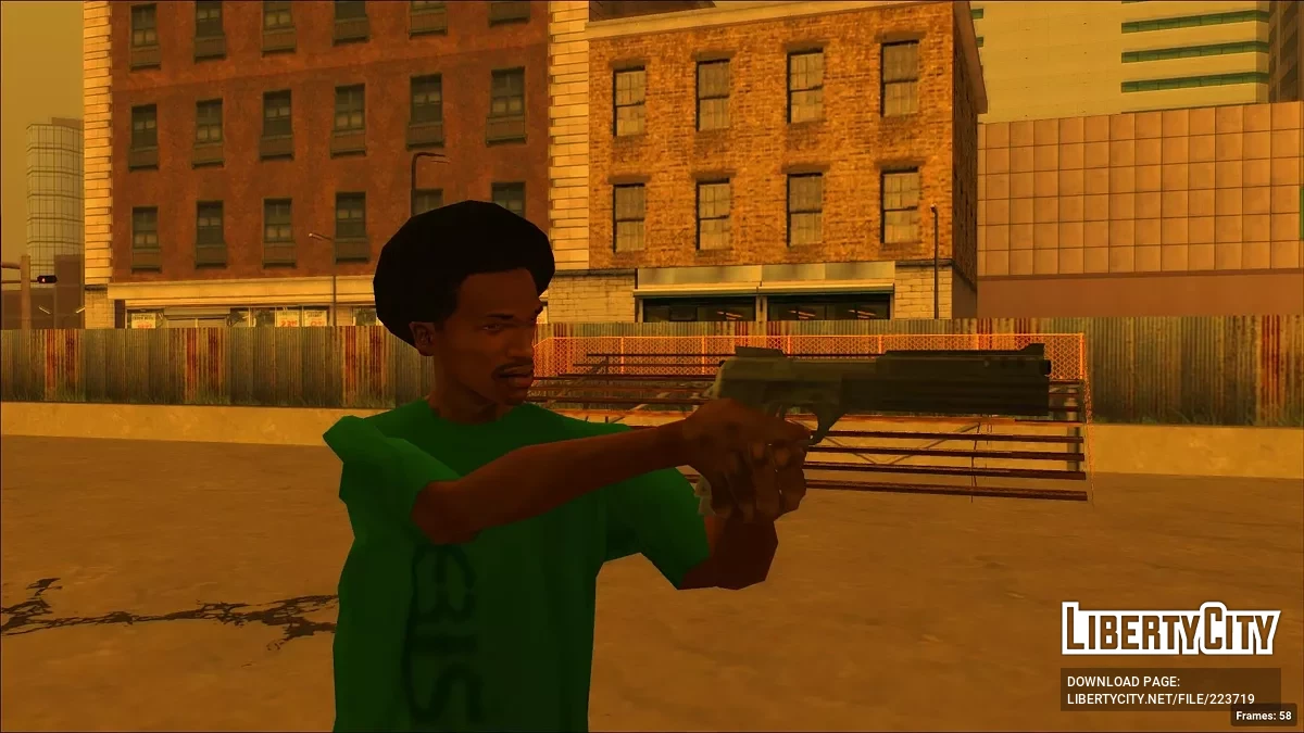 Beretta 93R AUTO 9 [Robocop] / GTA San Andreas