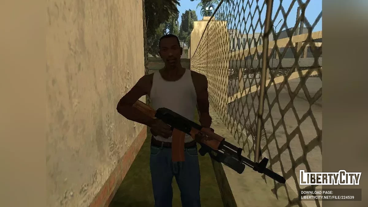 АК-74 с ГП-25 (SA Style) / GTA San Andreas