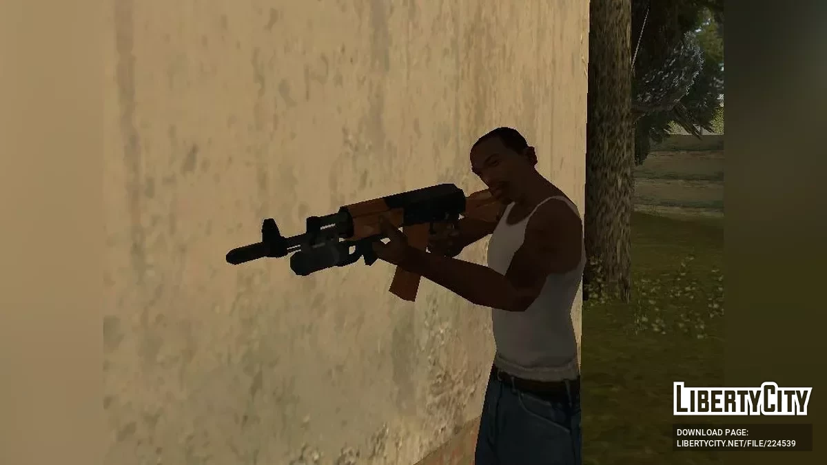 АК-74 с ГП-25 (SA Style) / GTA San Andreas