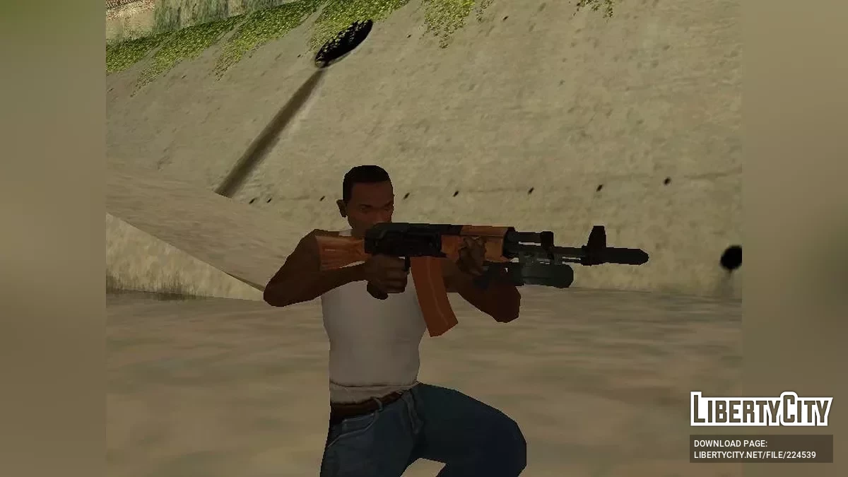 АК-74 с ГП-25 (SA Style) / GTA San Andreas