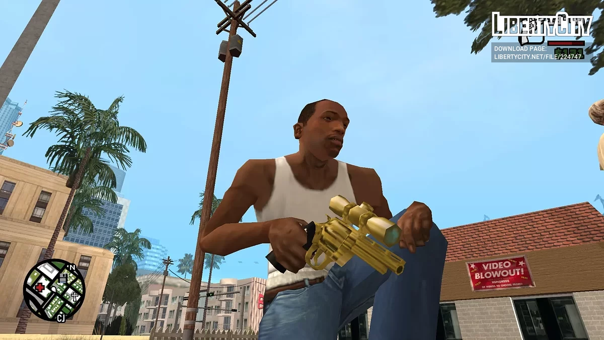 Colt Python Pack / GTA San Andreas