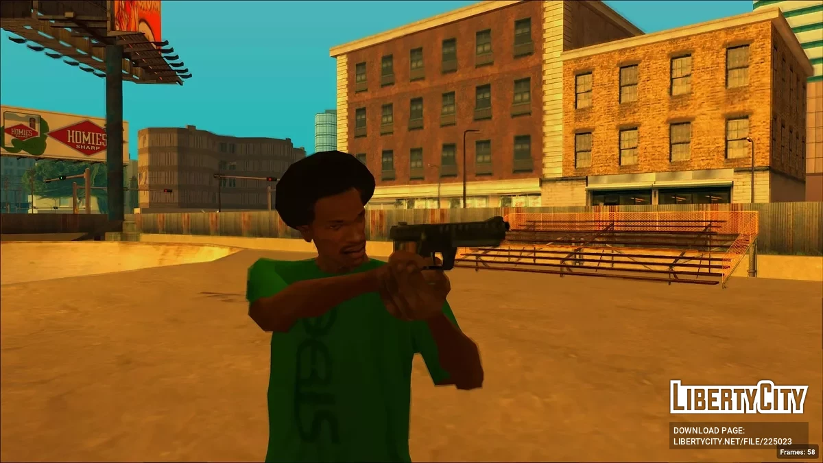 Gyrojet Rocket Pistol / GTA San Andreas