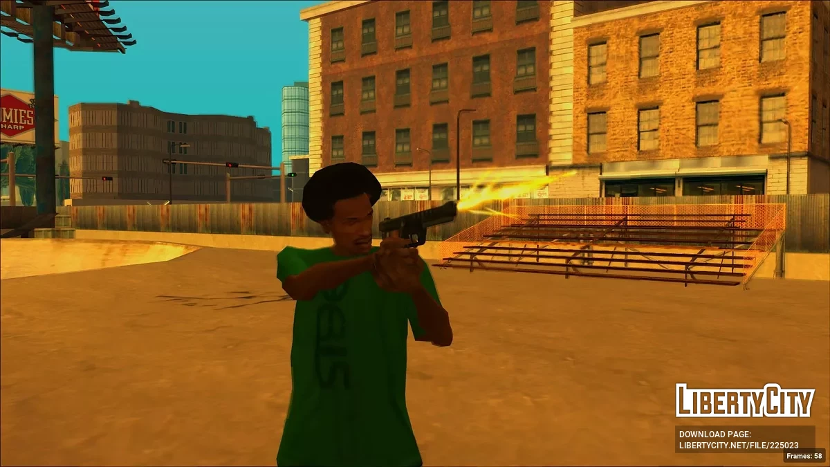 Gyrojet Rocket Pistol / GTA San Andreas