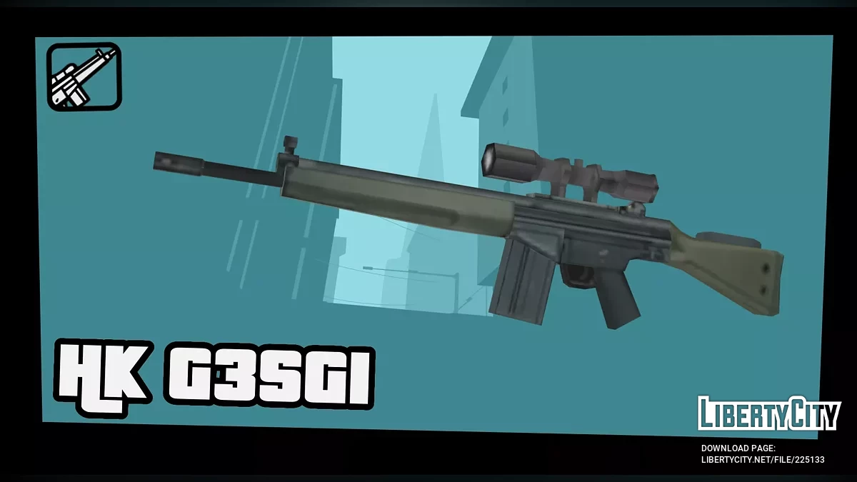 HK G3SG/1 / GTA San Andreas