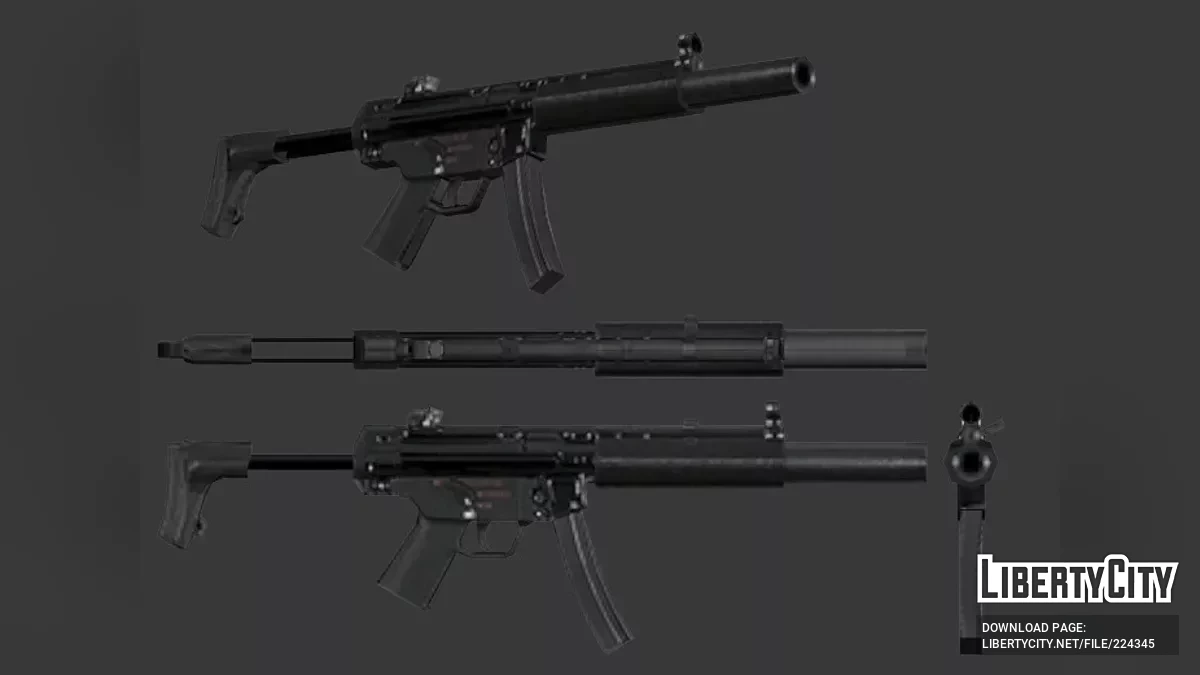 Сборник разного вида оружия (SA Style) / GTA San Andreas