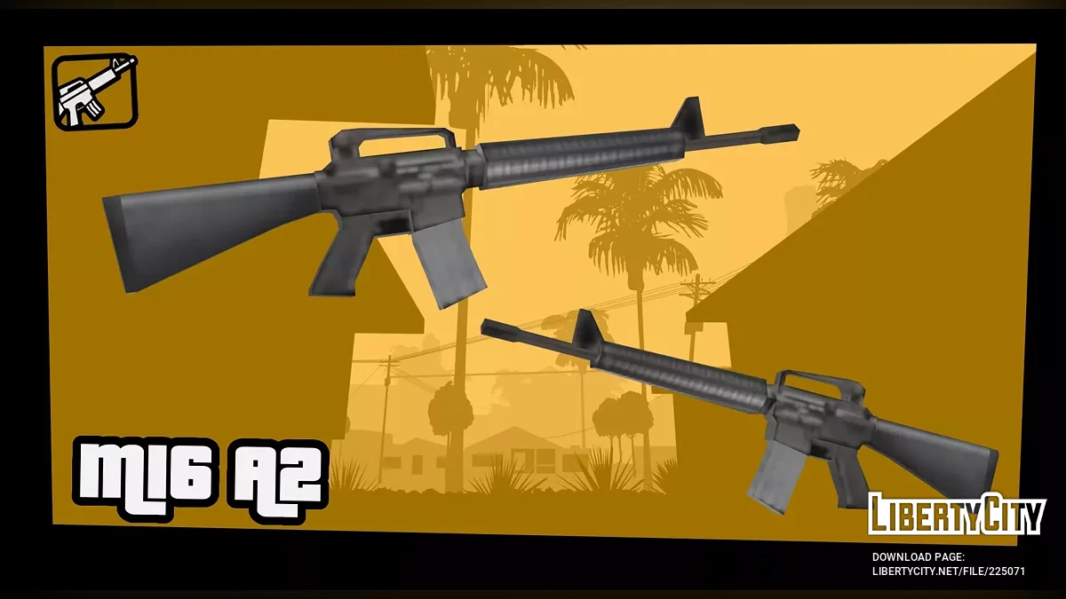 M16 A2 / GTA San Andreas