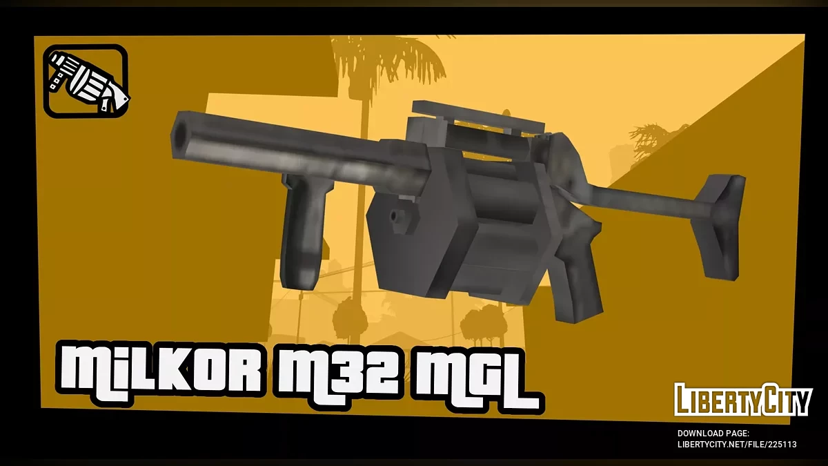 Milkor M32 MGL / GTA San Andreas