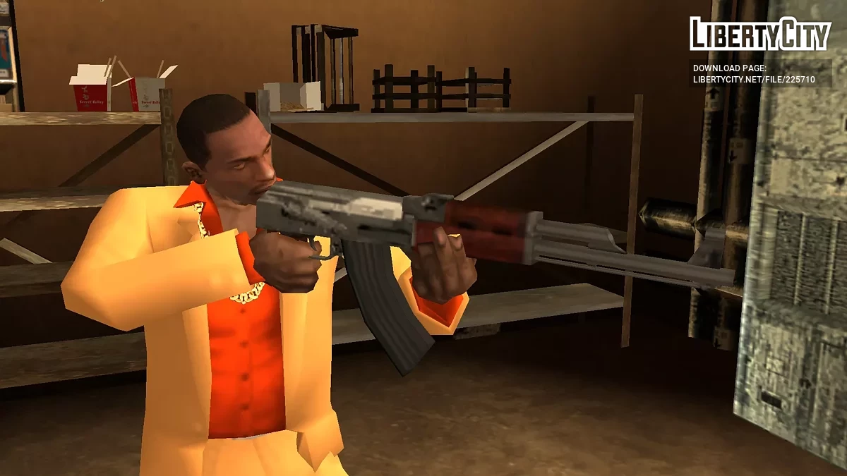 Пакет AK-47 / GTA San Andreas