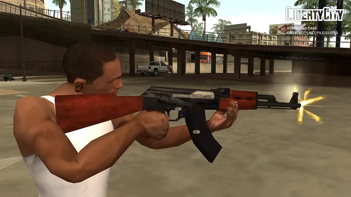 Пакет AK-47 / GTA San Andreas