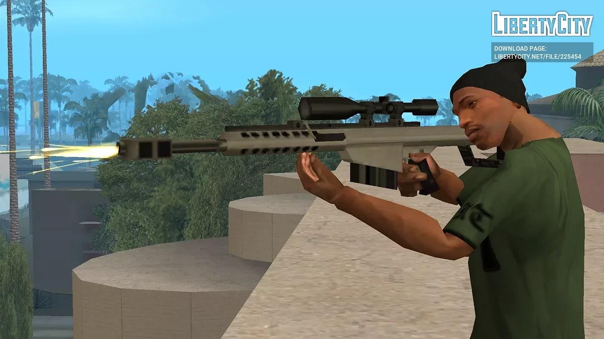 Barrett M82 Pack / GTA San Andreas