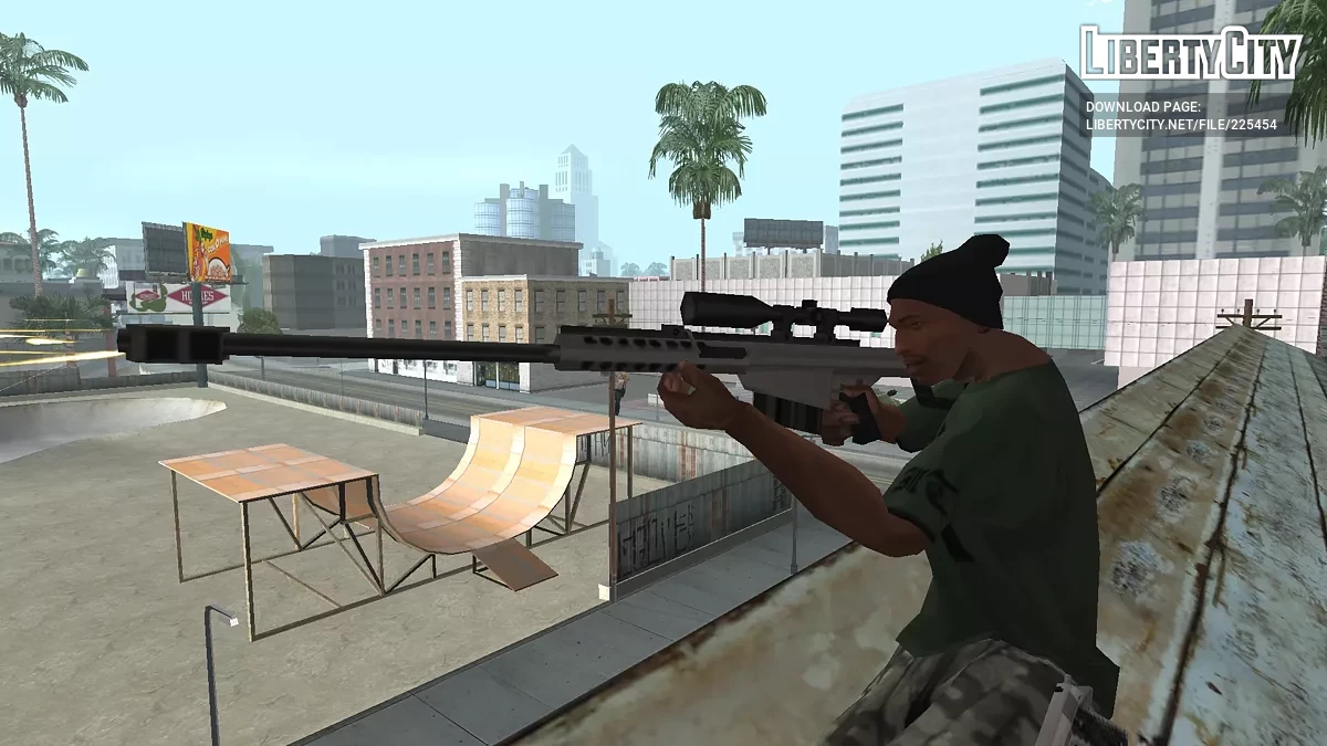 Barrett M82 Pack / GTA San Andreas
