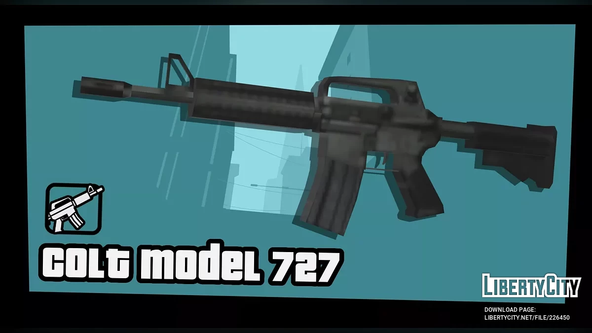Colt Model 727 / GTA San Andreas