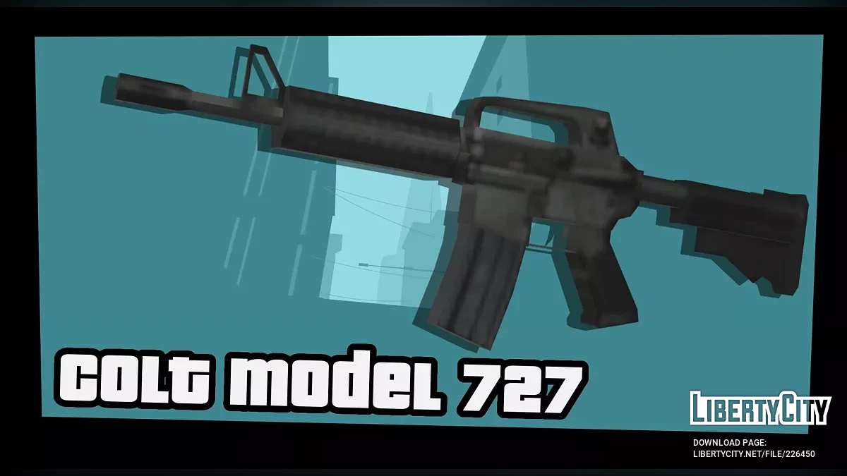 Colt Model 727 / GTA San Andreas