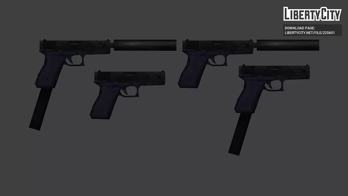 Пак Glock 17 / GTA San Andreas
