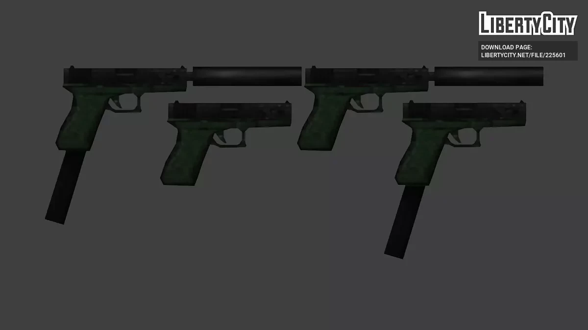 Пак Glock 17 / GTA San Andreas