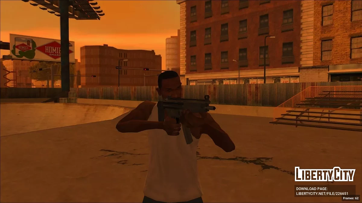 HK MP5 Mini Pack / GTA San Andreas