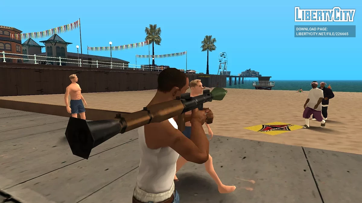 RVW - Обновленные Ванильные Оружия / GTA San Andreas