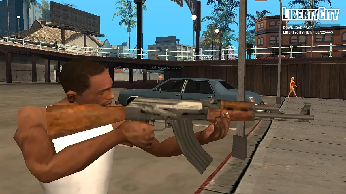 RVW - Обновленные Ванильные Оружия / GTA San Andreas