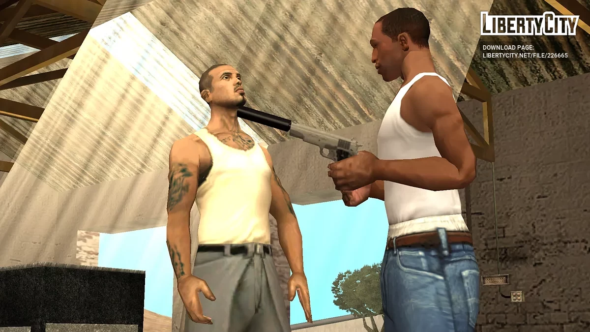 RVW - Обновленные Ванильные Оружия / GTA San Andreas