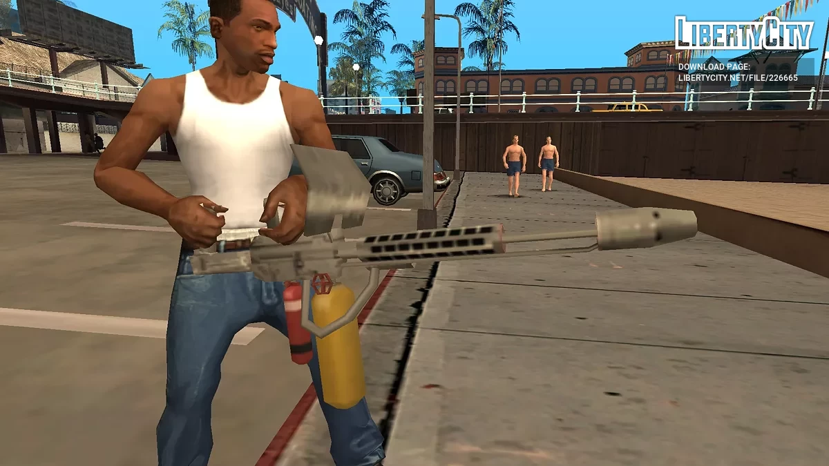 RVW - Обновленные Ванильные Оружия / GTA San Andreas