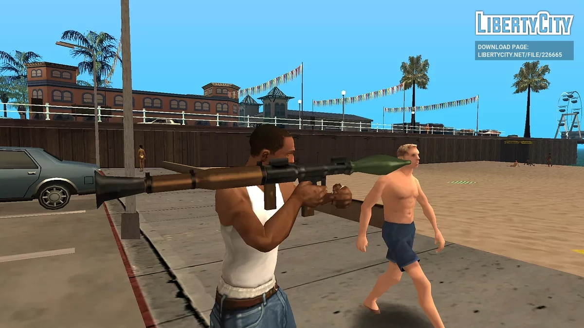 RVW - Обновленные Ванильные Оружия / GTA San Andreas
