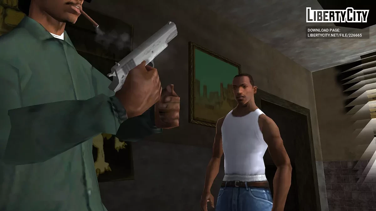 RVW - Обновленные Ванильные Оружия / GTA San Andreas
