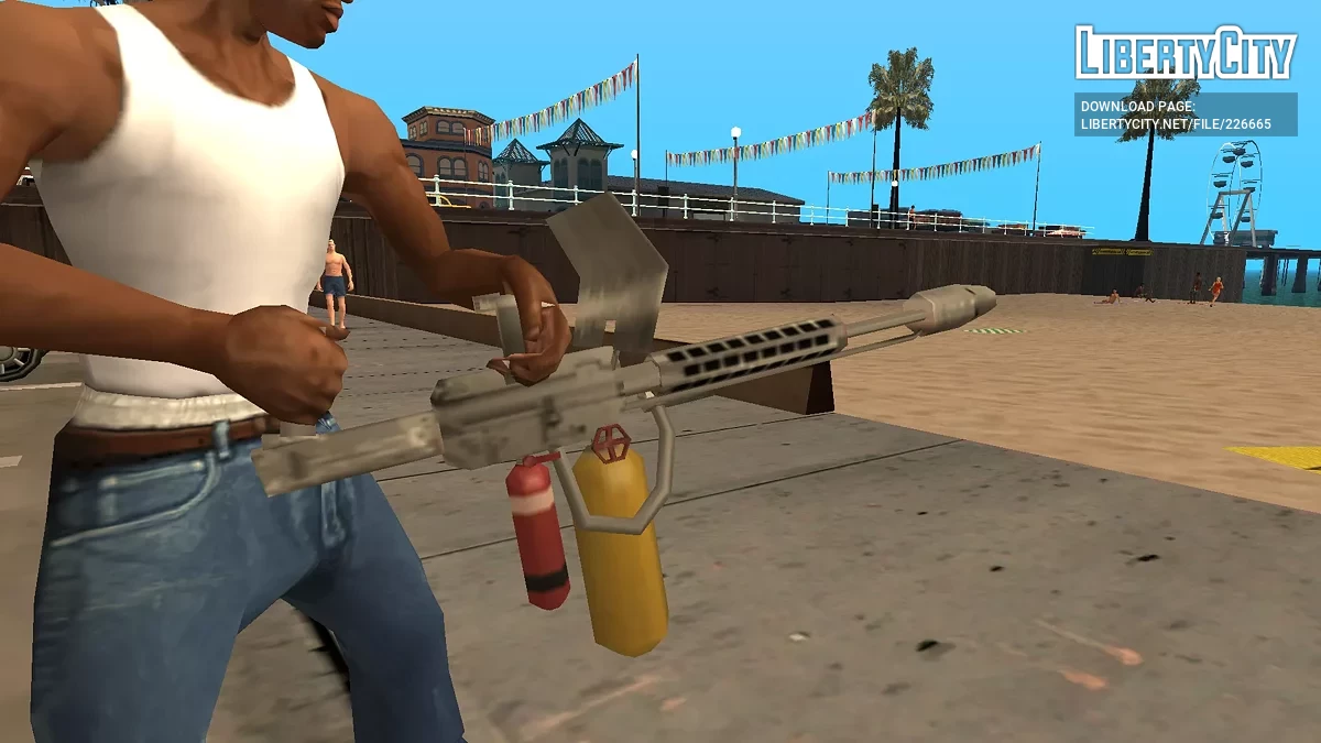 RVW - Обновленные Ванильные Оружия / GTA San Andreas