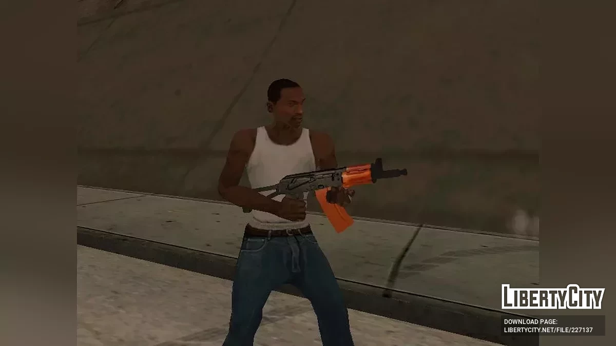 АКС-74У (SA Style) / GTA San Andreas