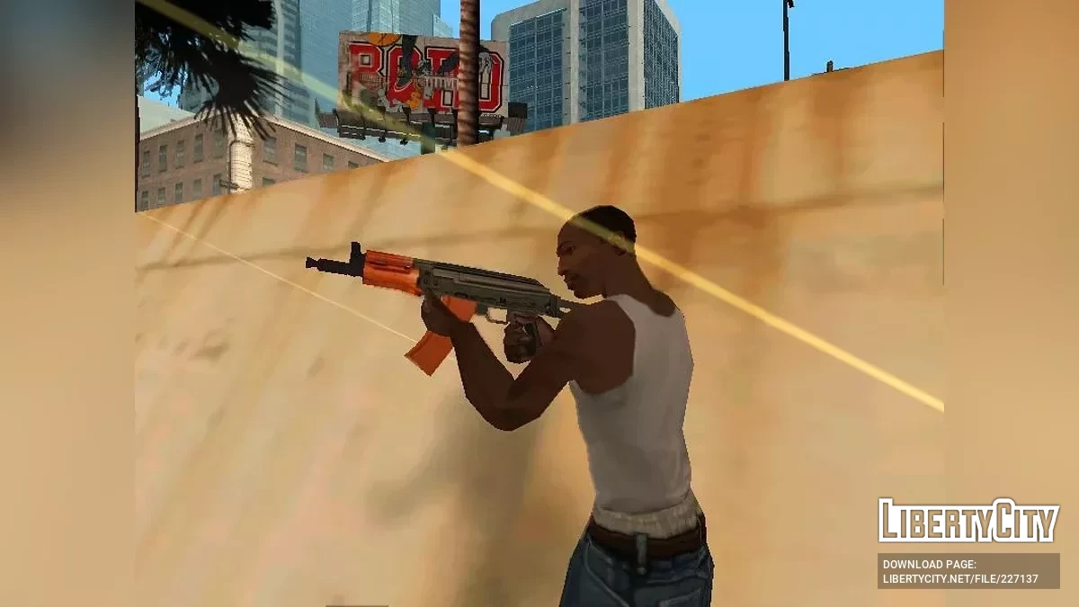 АКС-74У (SA Style) / GTA San Andreas