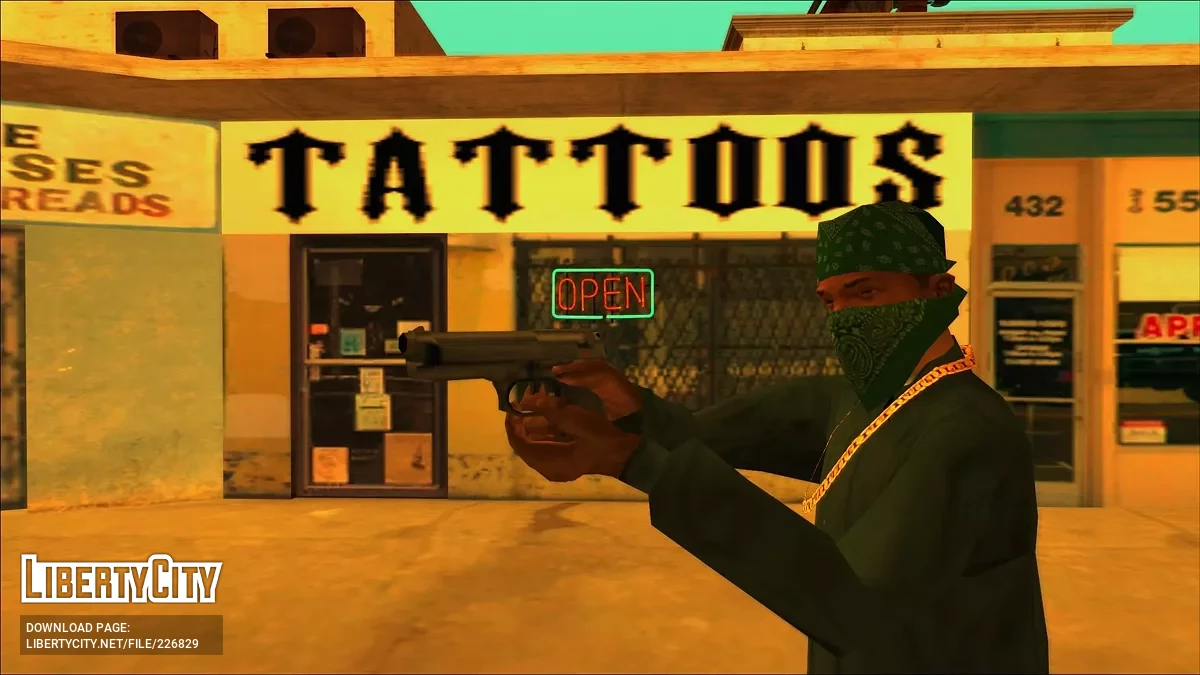 Beretta 92F Pack / GTA San Andreas