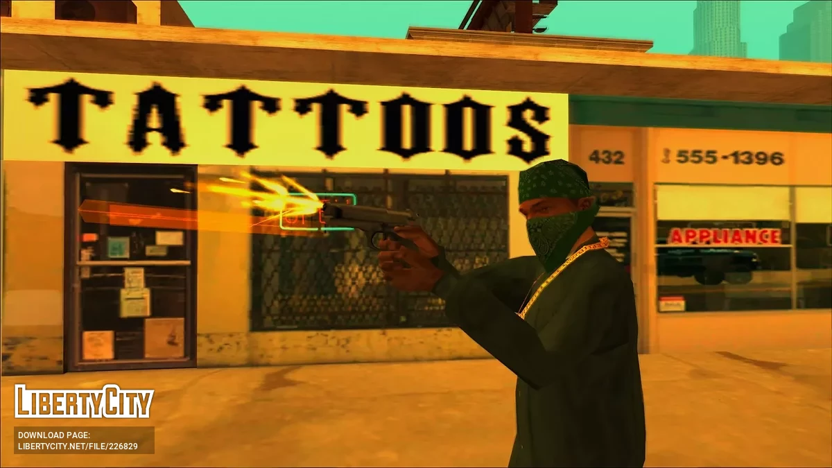 Beretta 92F Pack / GTA San Andreas