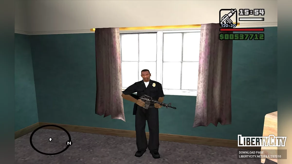 M16 из катсцены / GTA San Andreas