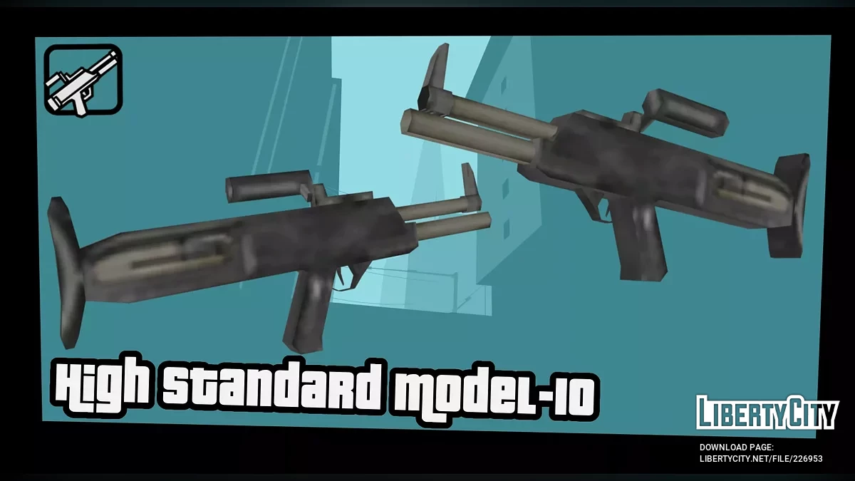 High Standard Model-10 / GTA San Andreas