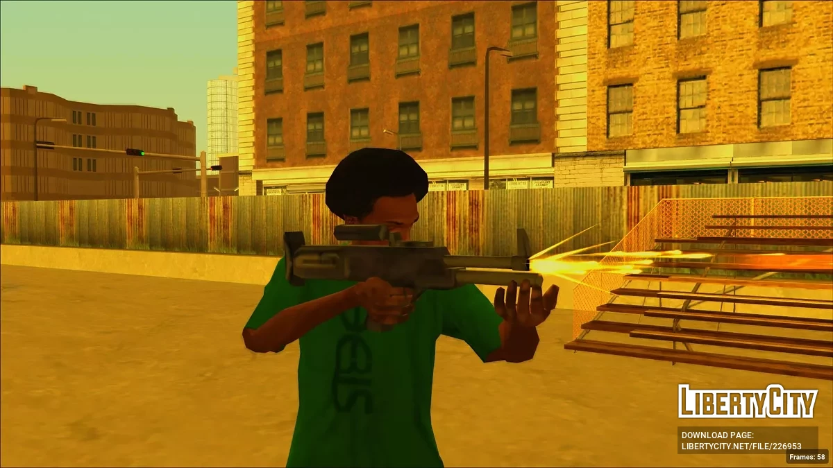 High Standard Model-10 / GTA San Andreas
