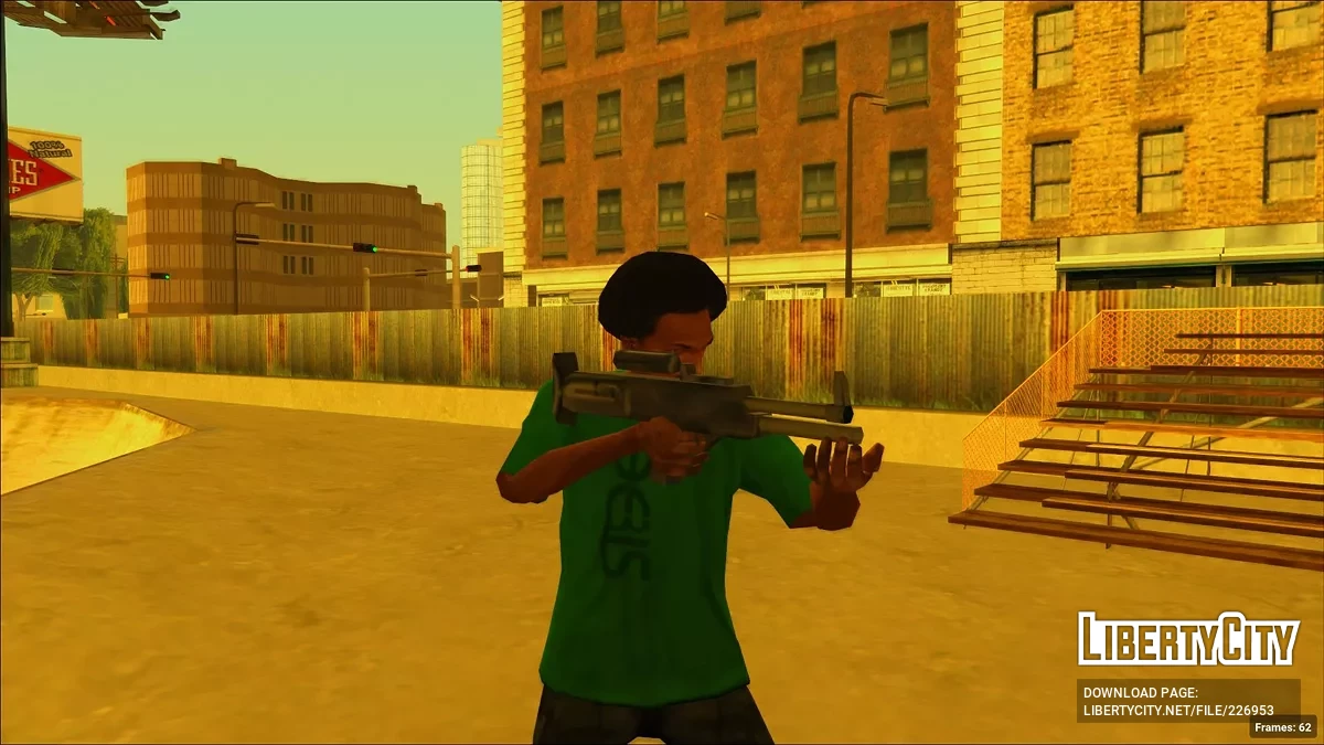 High Standard Model-10 / GTA San Andreas
