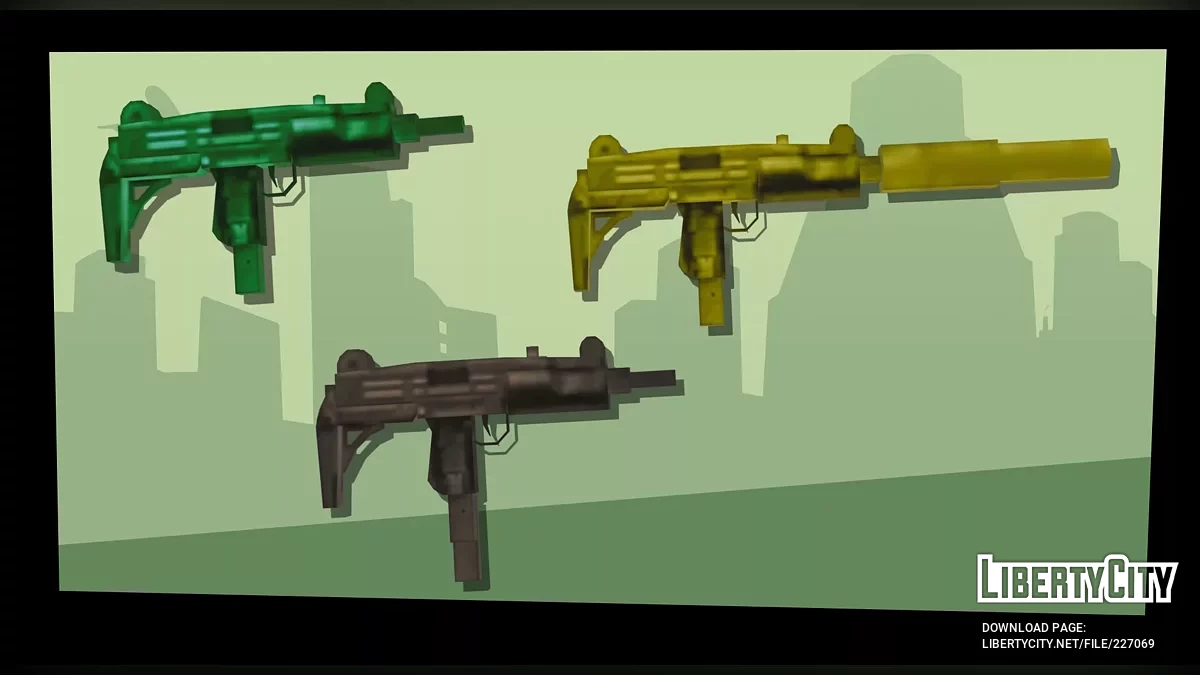 IMI UZI [Reimagined] / GTA San Andreas