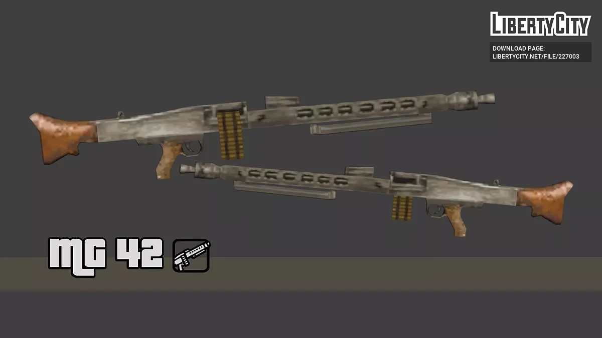 MG 42 / GTA San Andreas