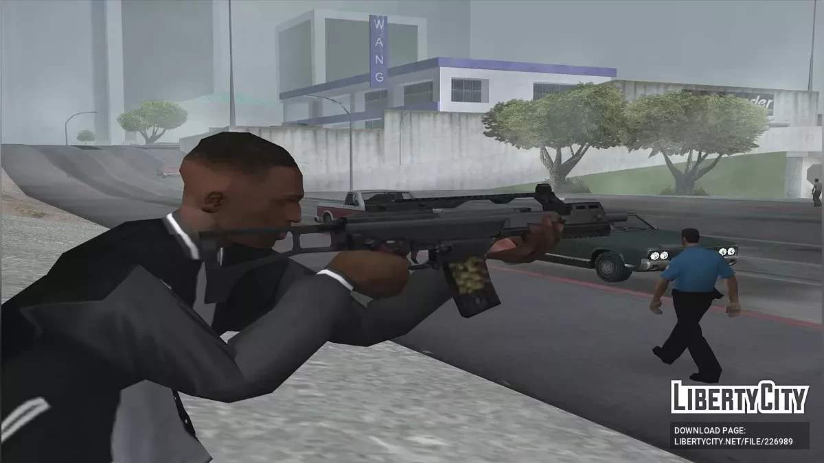 Обновлённое вооружение (неофициальный ремейк) / GTA San Andreas