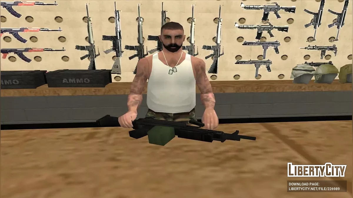 Обновлённое вооружение (неофициальный ремейк) / GTA San Andreas