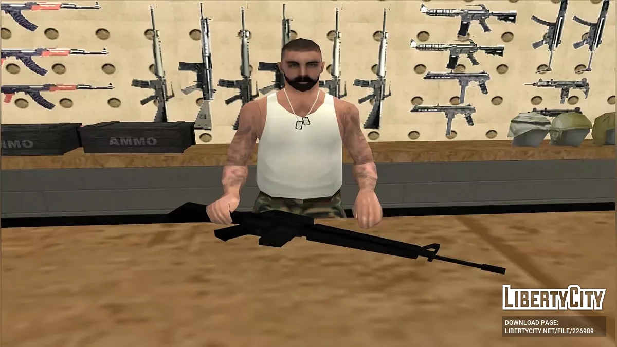 Обновлённое вооружение (неофициальный ремейк) / GTA San Andreas