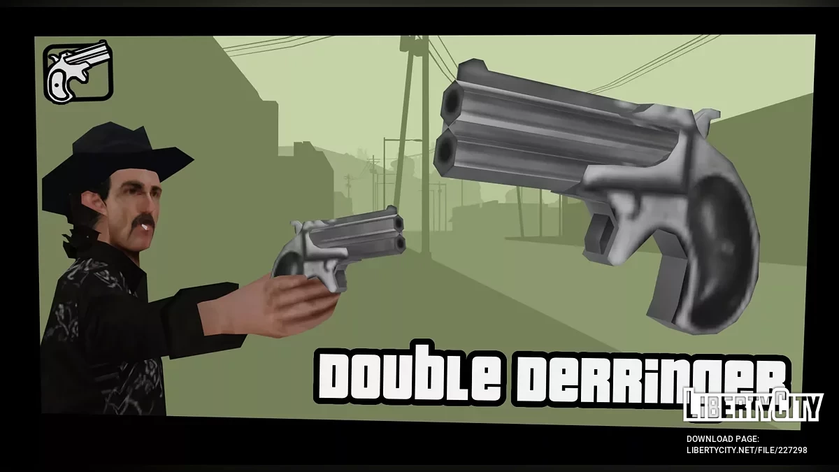 Remington Model 95 Double Derringer / GTA San Andreas