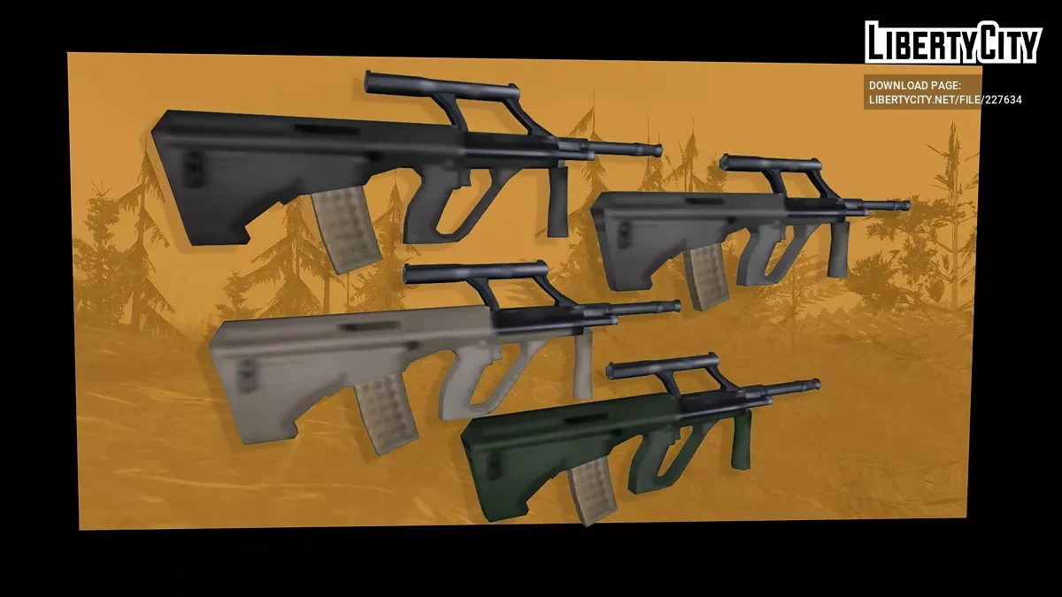 Steyr AUG / GTA San Andreas