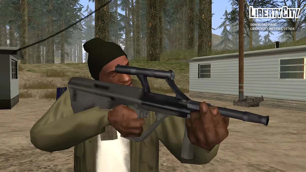 Steyr AUG / GTA San Andreas