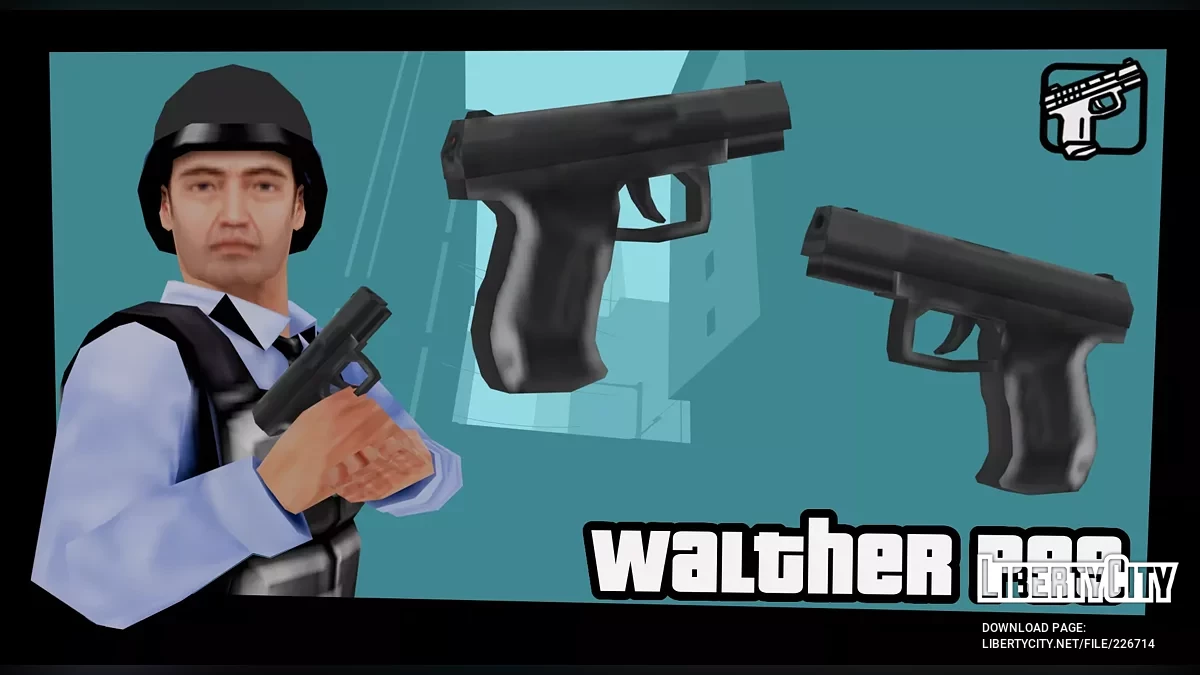 Walther P99 / GTA San Andreas