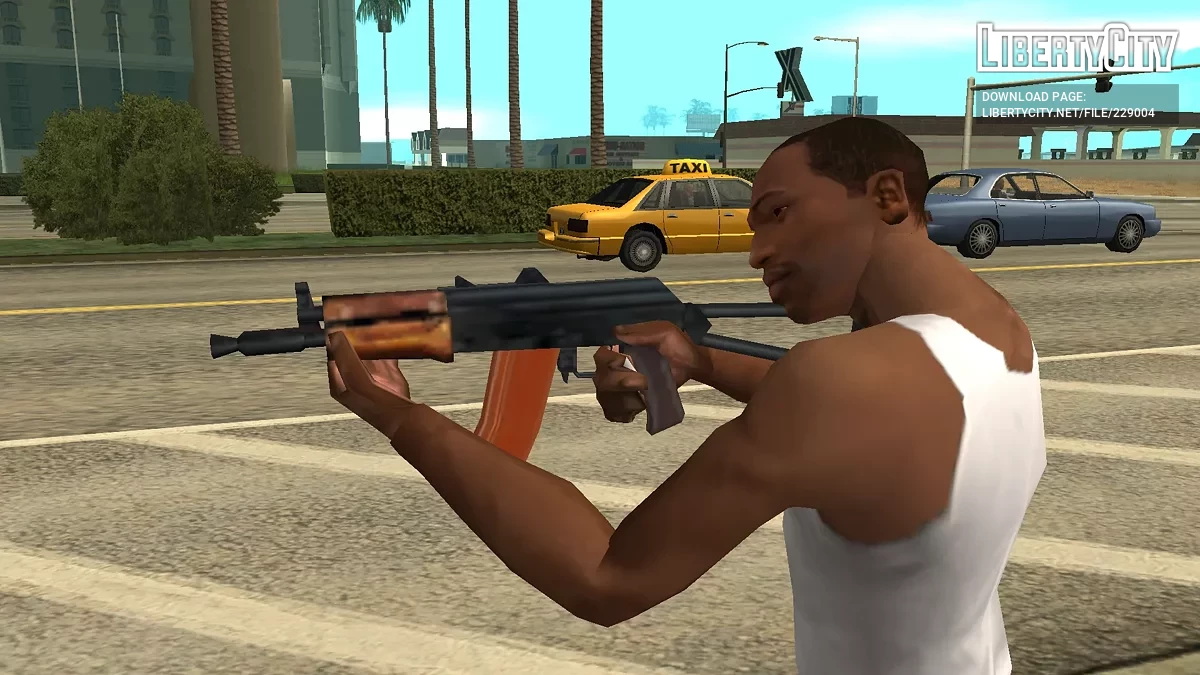 АКС-74У / GTA San Andreas